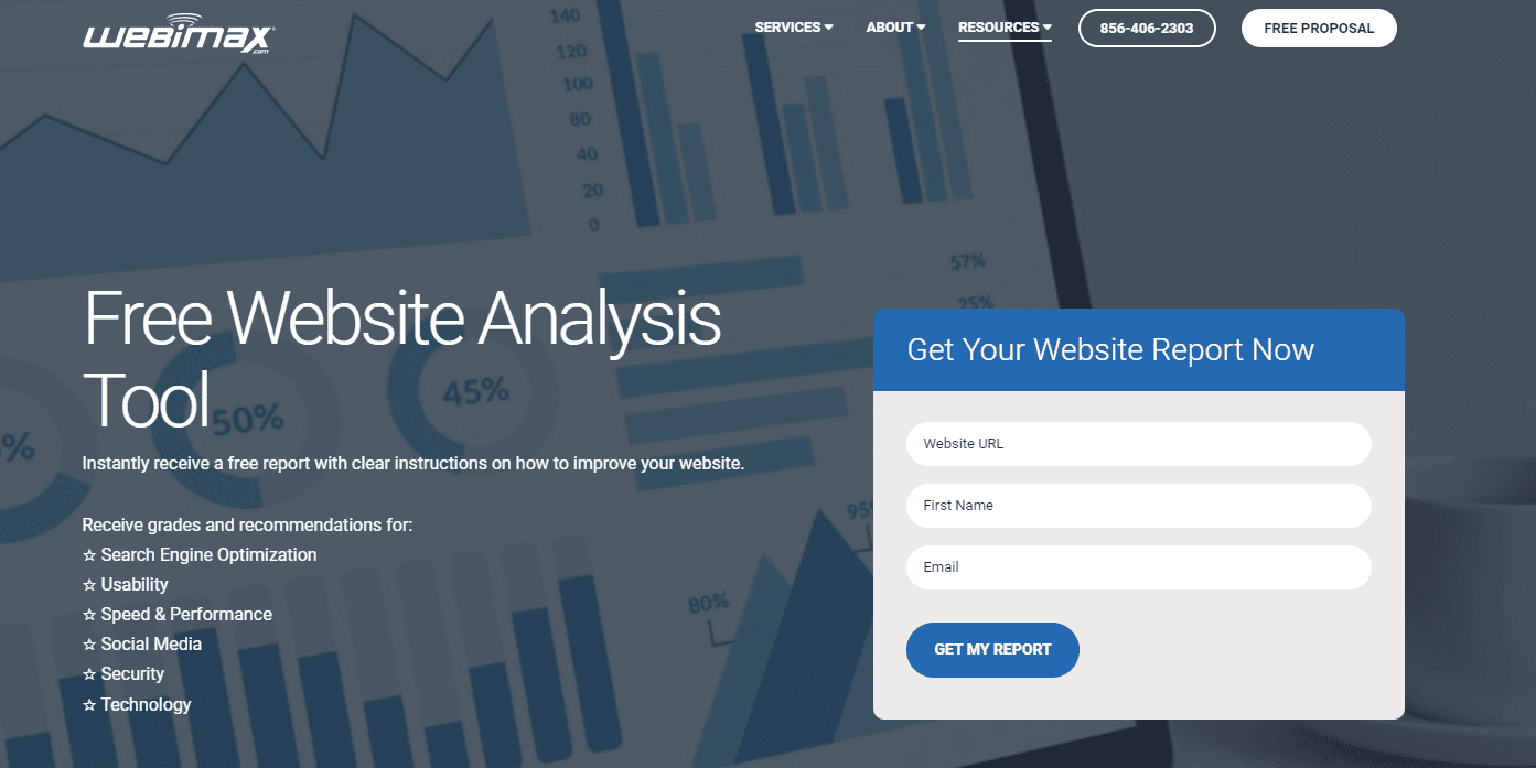 WebiMax - SEO Website Analysis Tools