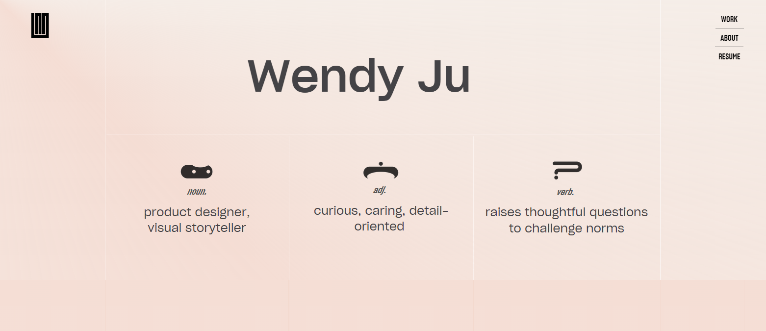 Wendy Ju - Designed Websites