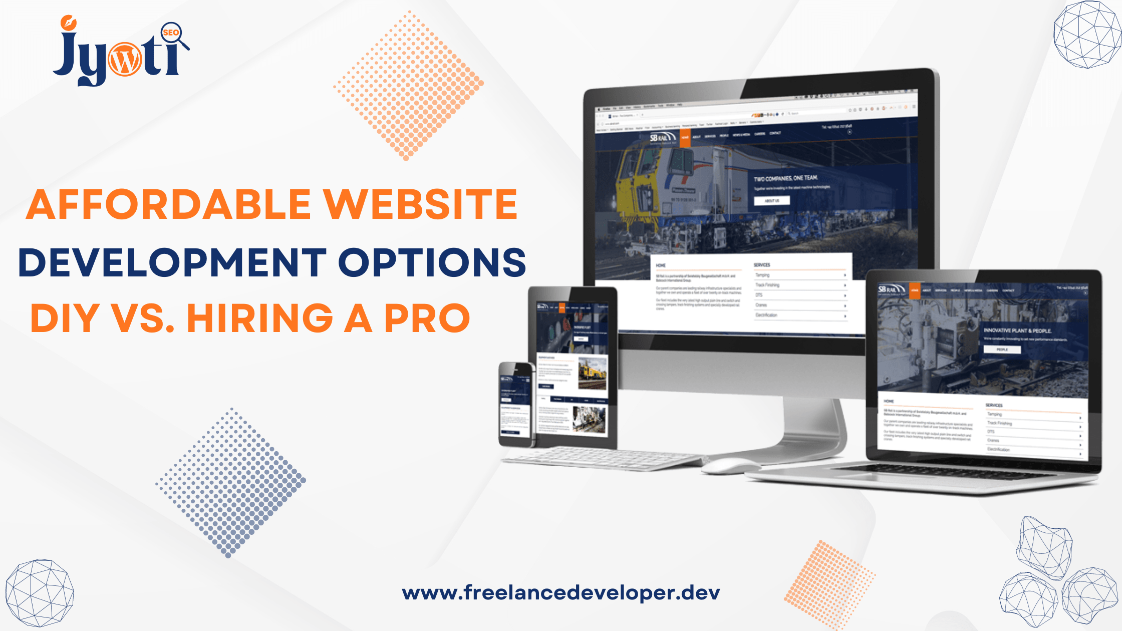 Read more about the article Comparing Affordable Website Development Options: DIY vs. Hiring a Professional